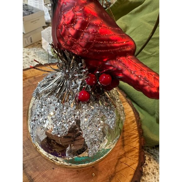 Dillards exclusive Southern Living Miracle & Wonder Collection Cardinal Ornament - Picture 4 of 11
